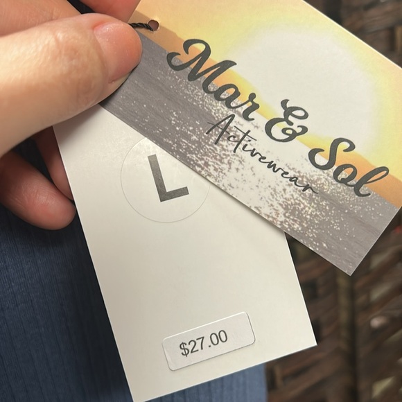 Blue Racerback Tank - Picture 8 of 8